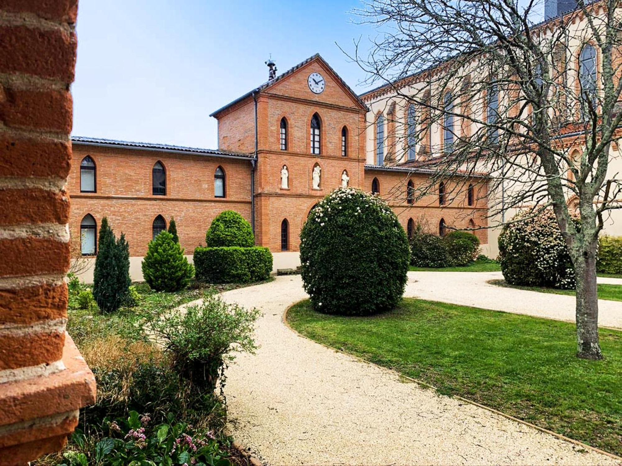 Hôtellerie de l'Abbaye Bellegarde-Sainte-Marie Extérieur photo
